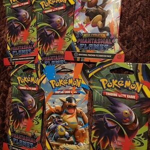 Pokemon Trading Card Game Booster Packs 6packs new